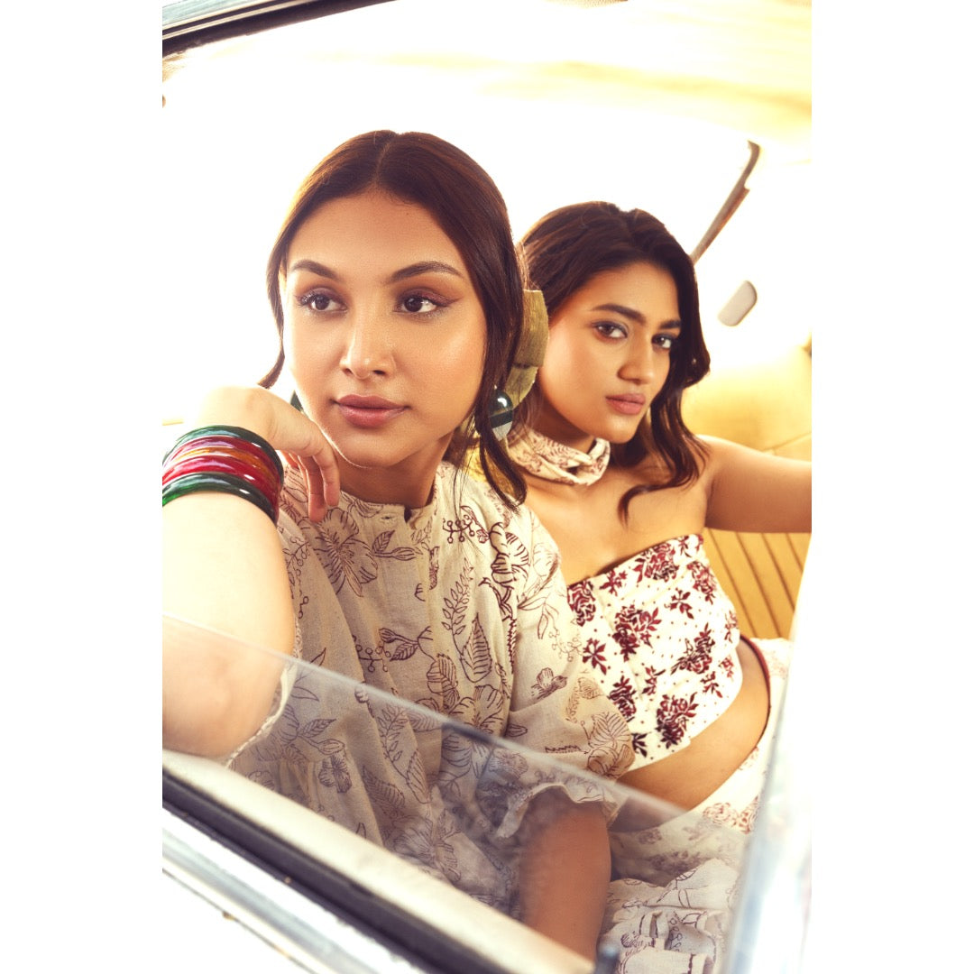 AKASHI Vintage Rose Kala Cotton Women&