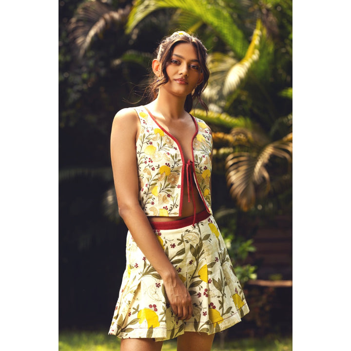 AKASHI Lemon Drop Kala Cotton Women's Top