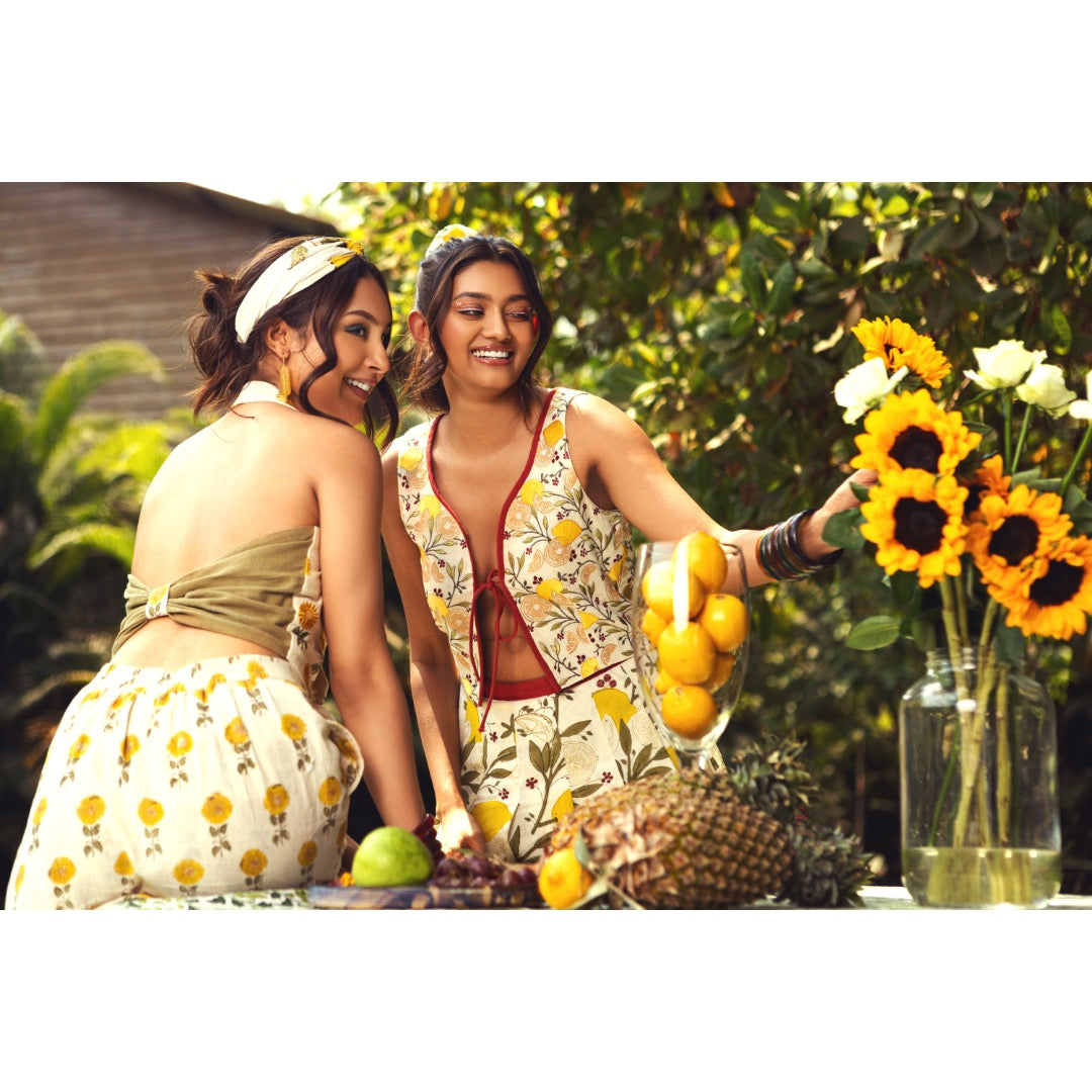 AKASHI Lemon Drop Kala Cotton Women&