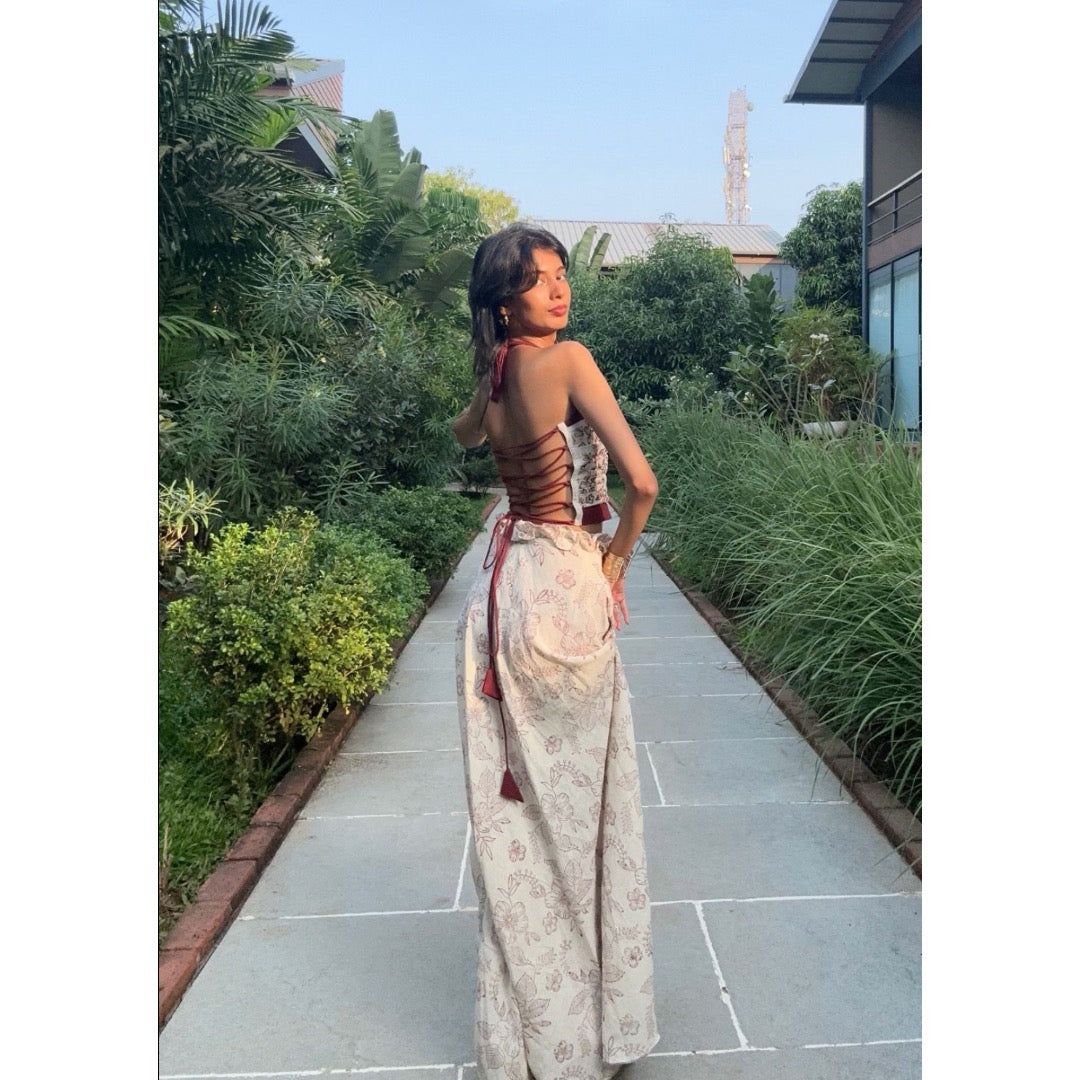 AKASHI Scarlet Kala Cotton Women&