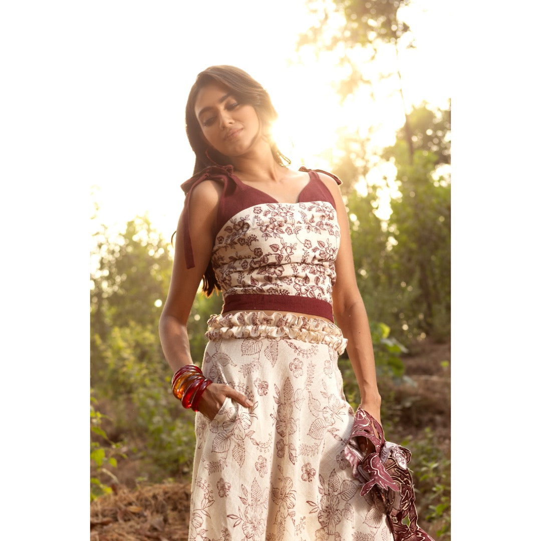 AKASHI Scarlet Kala Cotton Women&