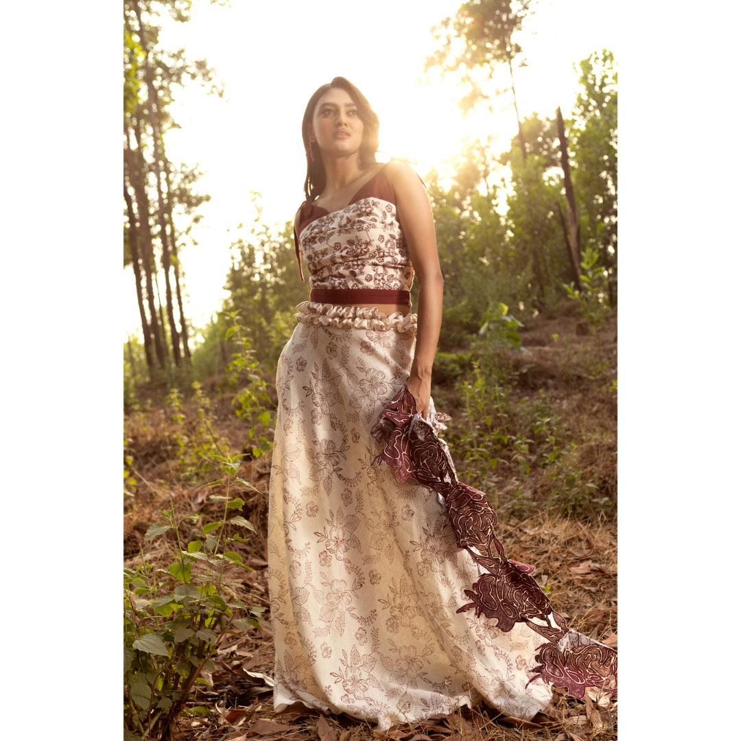 AKASHI Scarlet Long Kala Cotton Women&