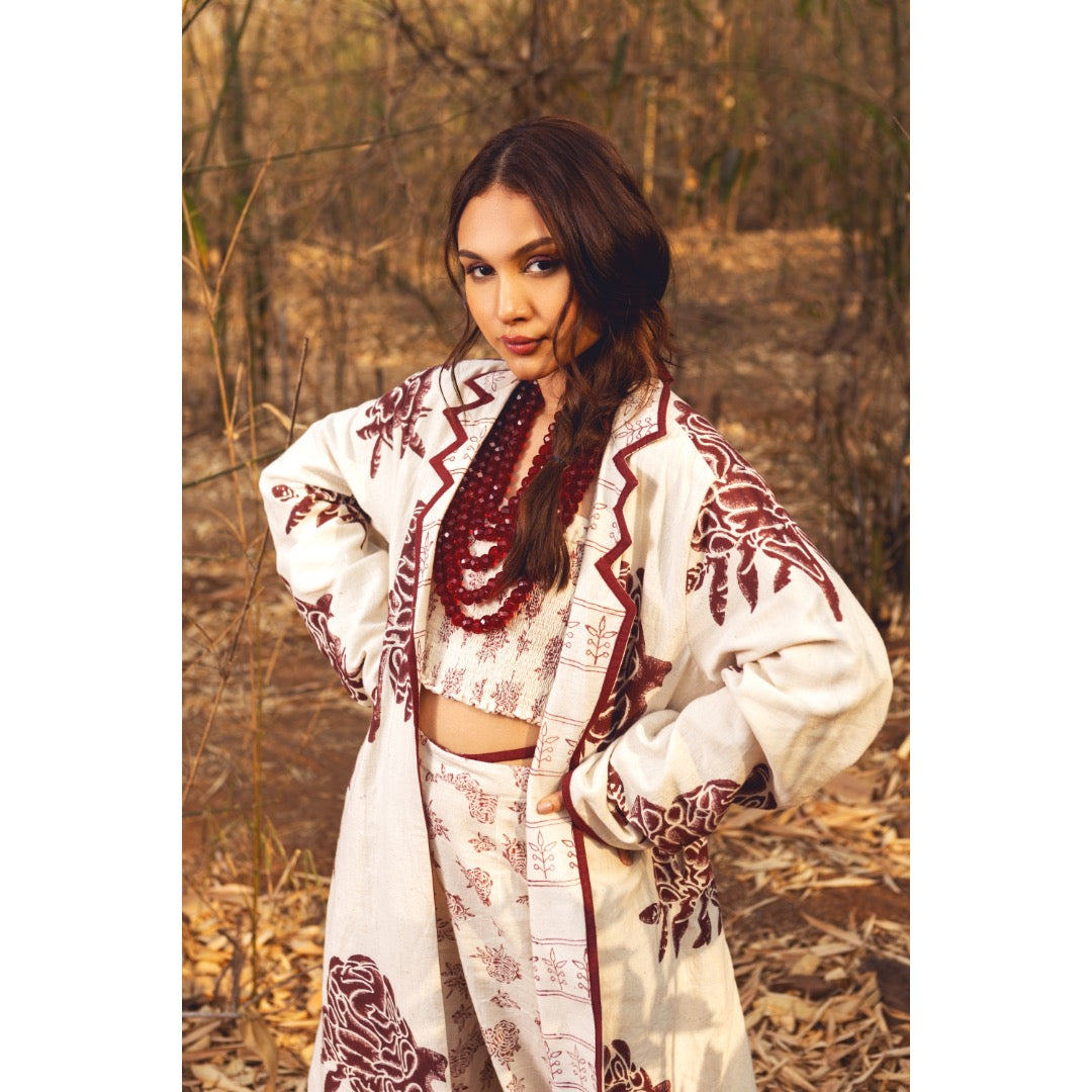 AKASHI Wild Rose Kala Cotton Women&