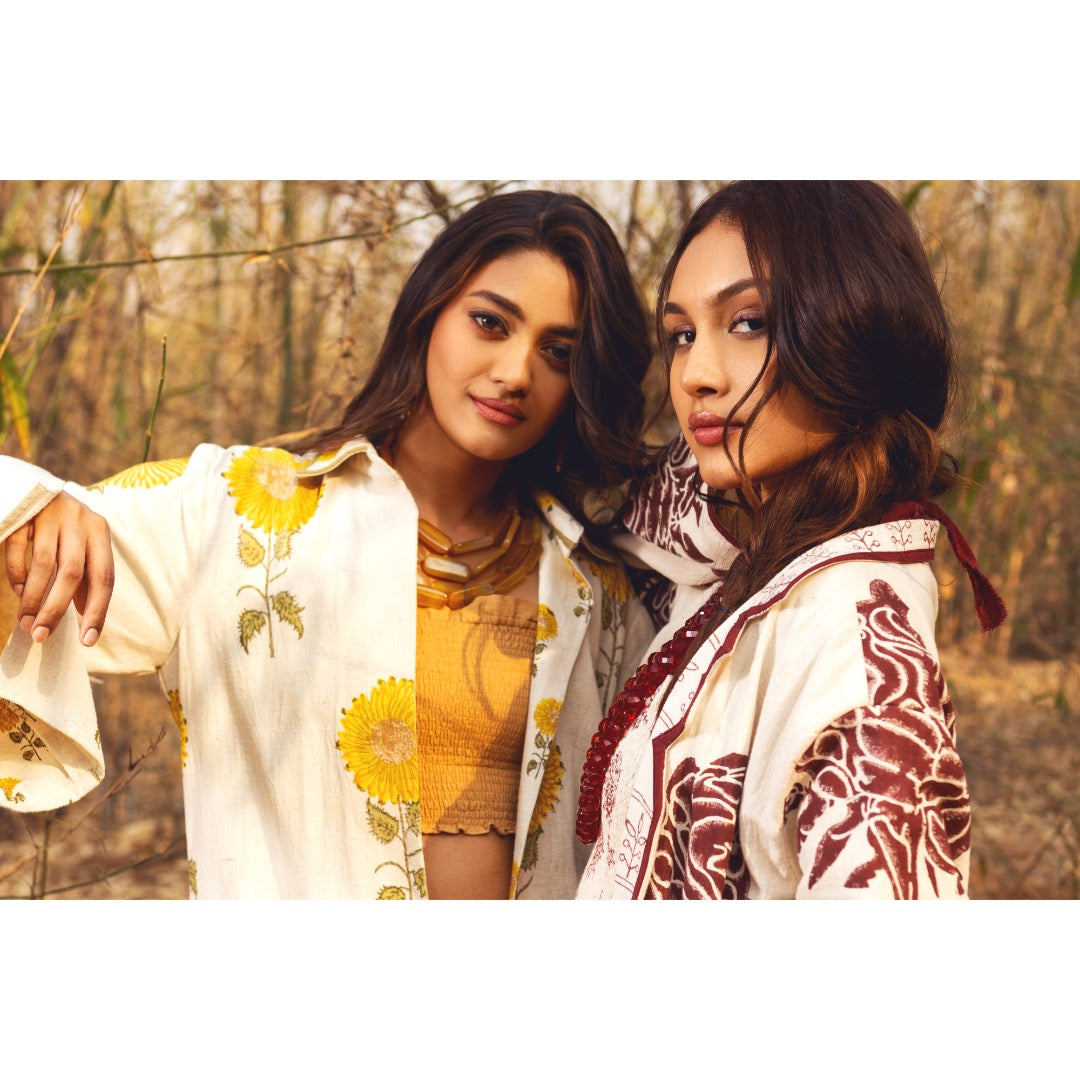 AKASHI Wild Rose Kala Cotton Women&