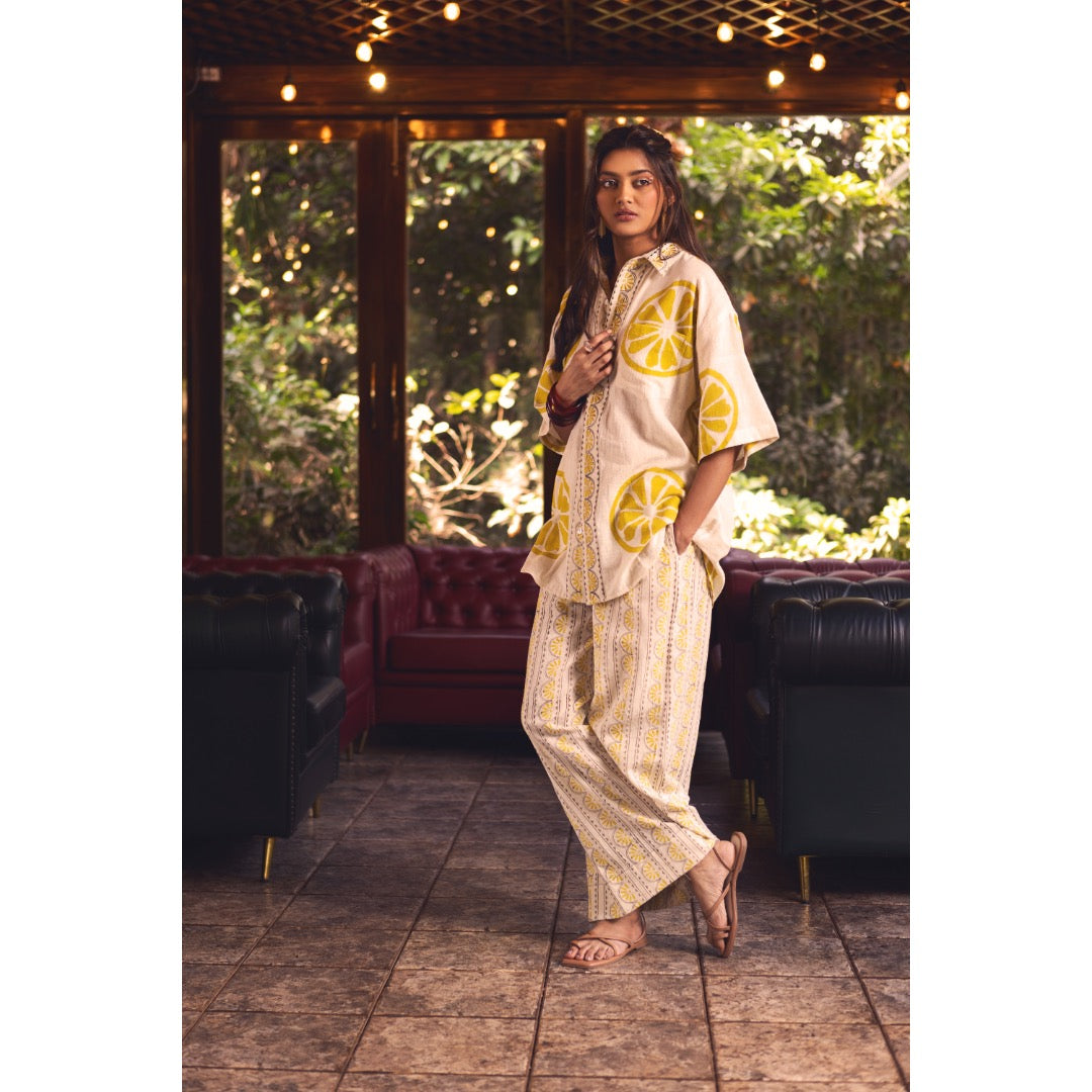 AKASHI Citrus Slice Kala Cotton Women&