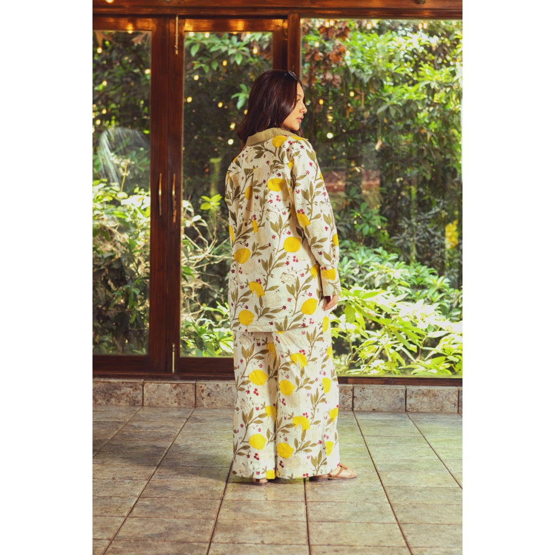 AKASHI Lemon Leaf Kala Cotton Women&