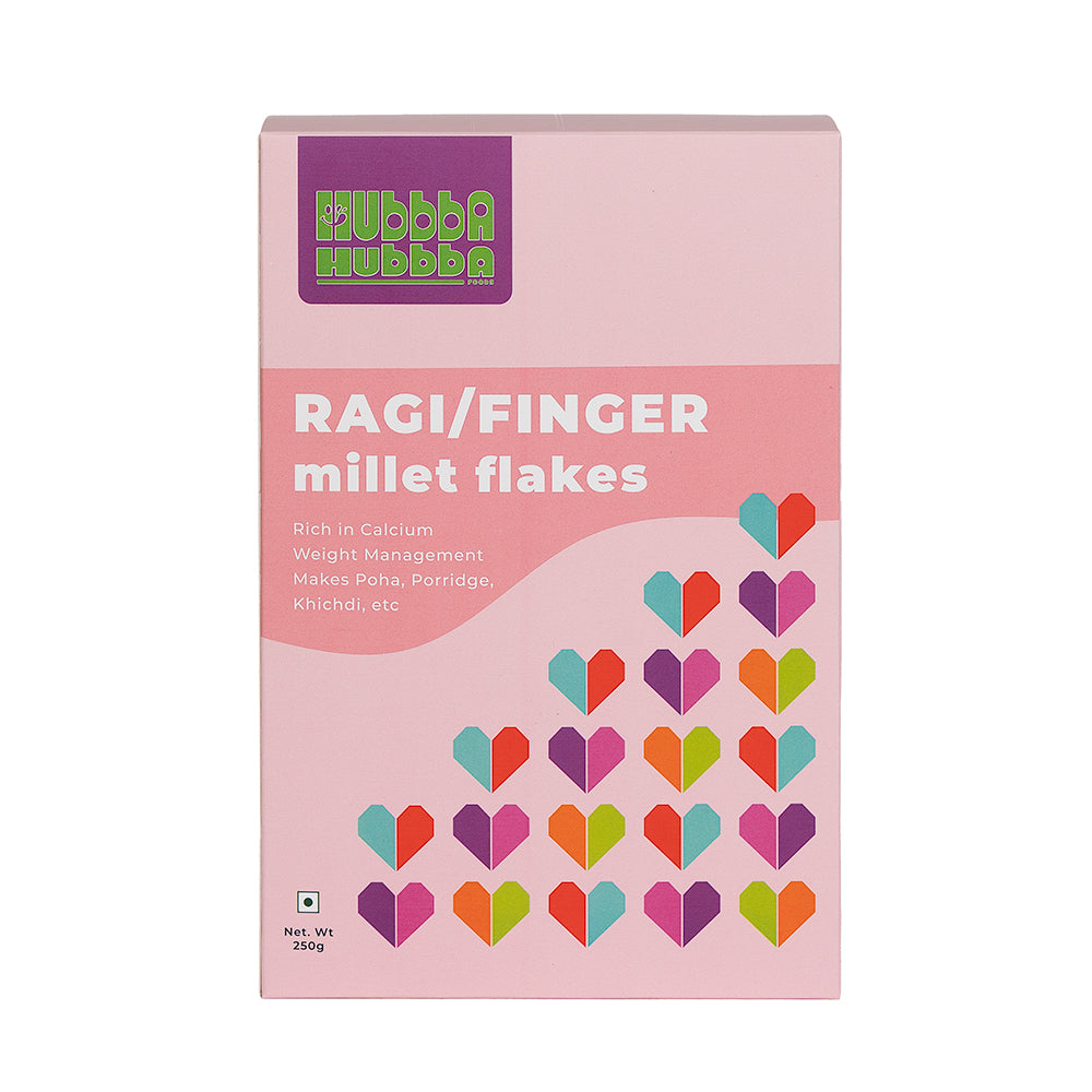 Hubbba Hubbba Ragi- Finger Millet Flakes