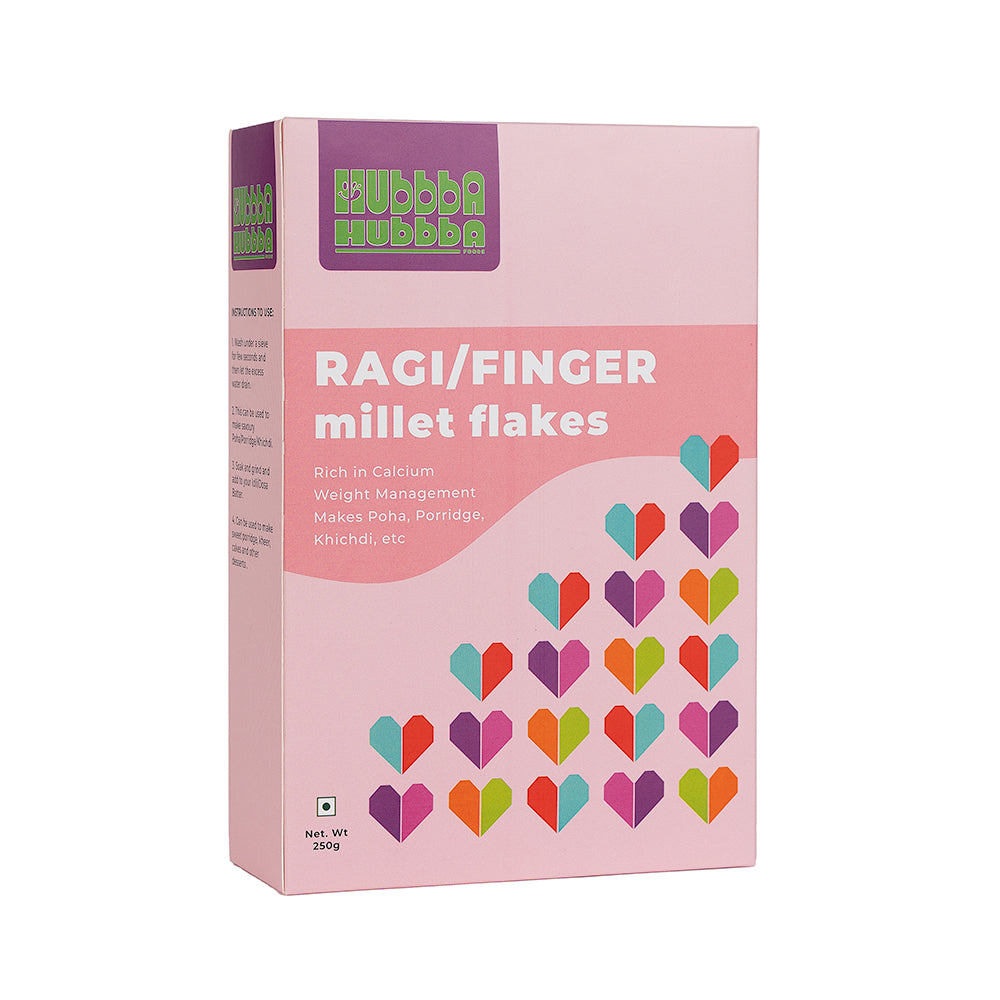 Hubbba Hubbba Ragi- Finger Millet Flakes