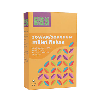 Hubbba Hubbba Jowar/Sorghum Millet Flakes