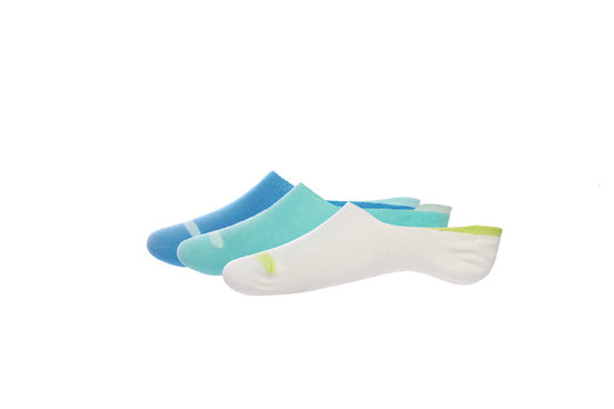 Konscious Lifestyle Invisible mesh socks - 3 Pairs - Set 4