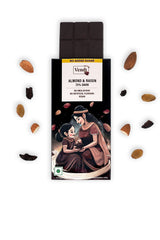 72% DARK Almond & Raisin - No Added Sugar