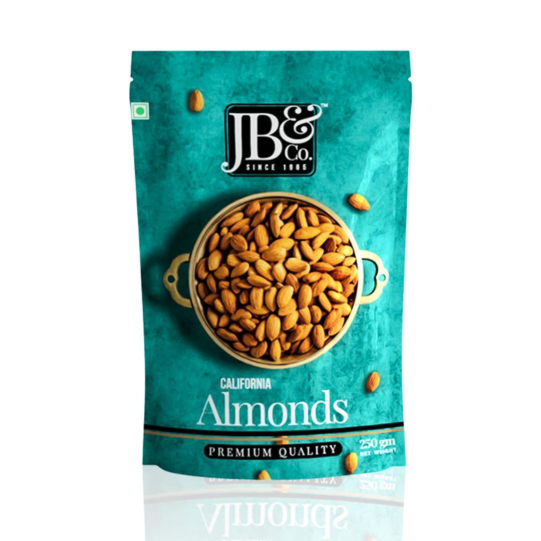 JB&CO Combo Pack of fry fruits, Imported Cashews, Almonds, Roasted Salted Pista, Black Raisins, 250g Each, 1kg Total