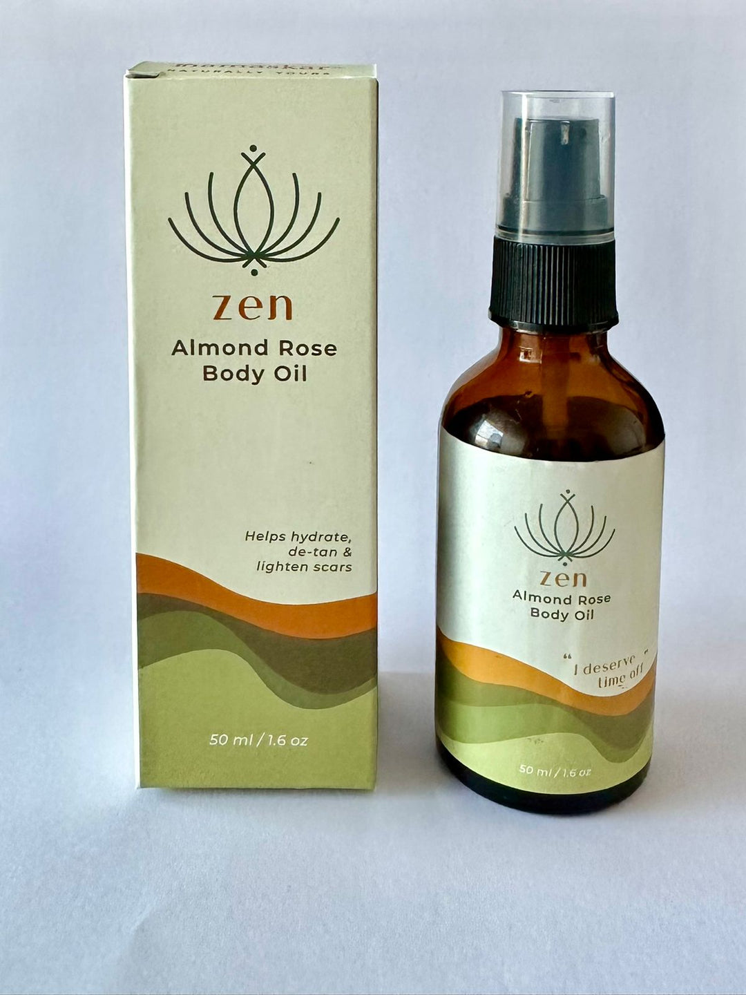 Namaskar Lifestyle Zen | Rich Almond Pink Rose Oil | 50 ml