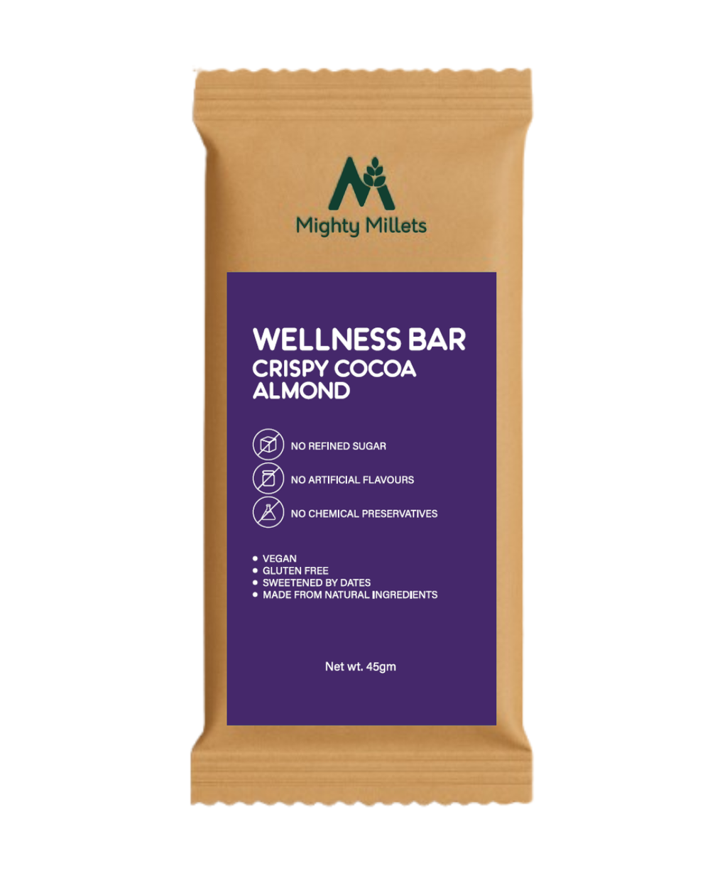 Mighty Millets Almond Cocoa Fudge (Pack of 5)