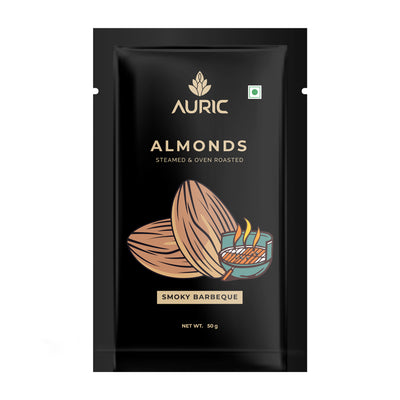 Oven Roasted Smoky Barbeque Almonds (50g x 4 packs)