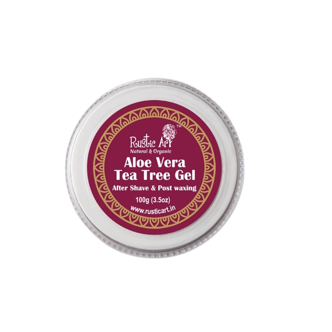 Rustic Art Aloe Vera Tea Tree Gel (100 gm) PACK OF 2