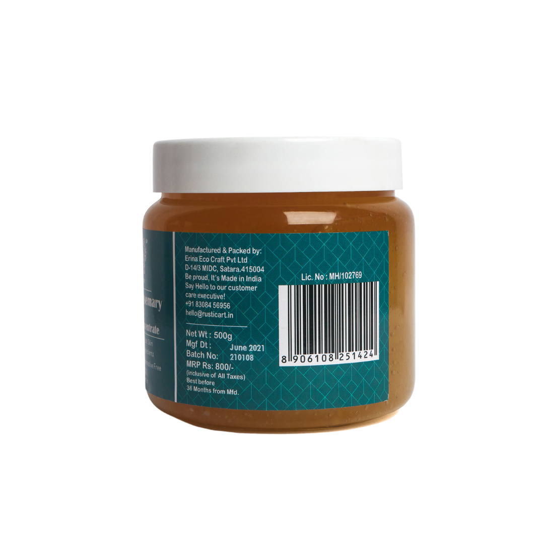 Rustic Art Aloe Vera Rosemary Hand Wash Concentrate 500gm