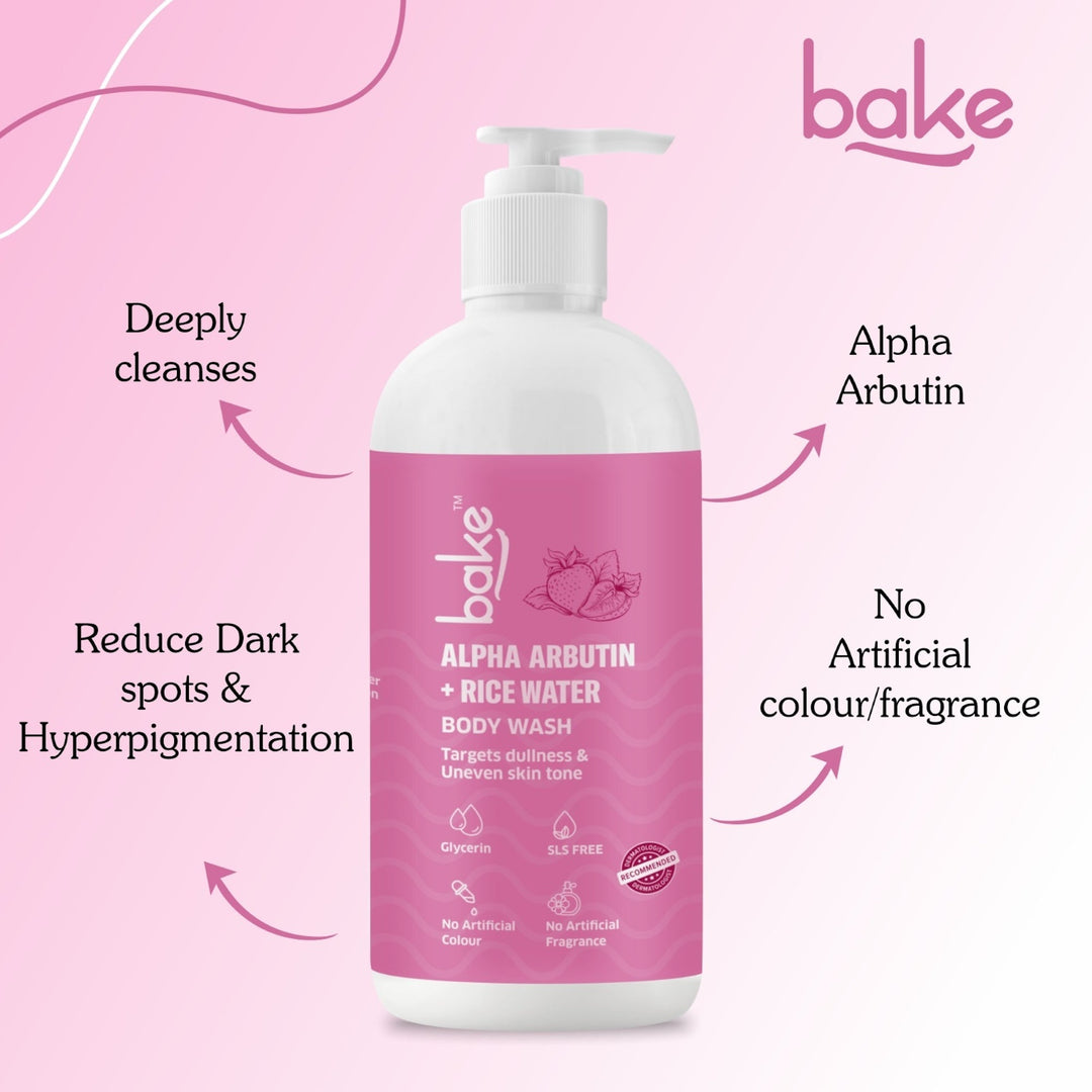 Alpha Arbutin + Rice Water Body Wash - Suspire