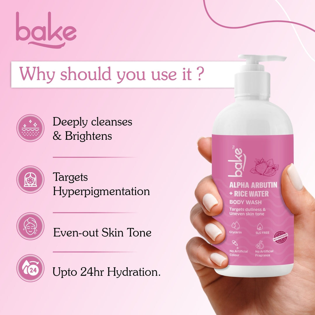 Alpha Arbutin + Rice Water Body Wash - Suspire