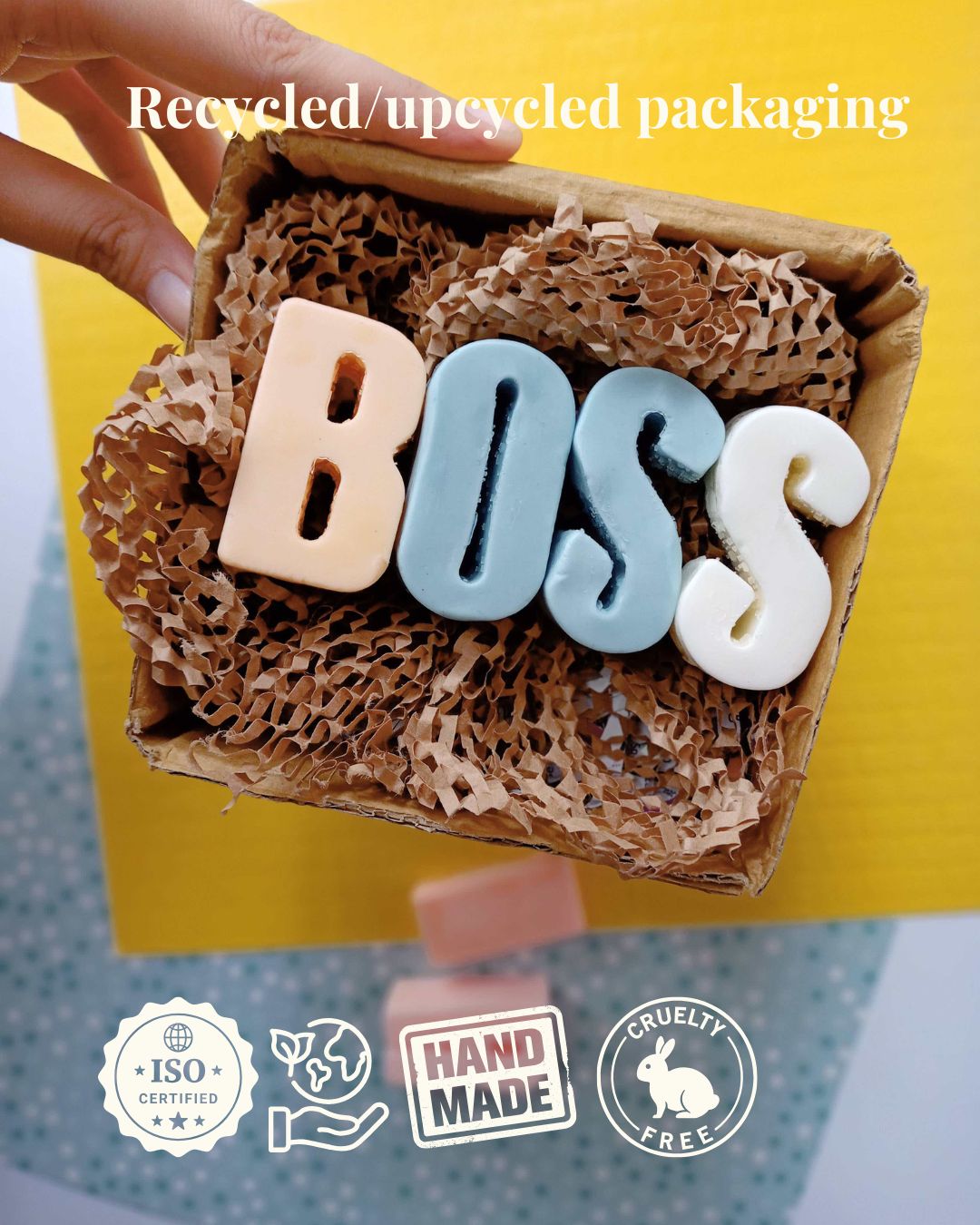 Sobek Naturals Shea Butter Alphabets Soap - Set of 6 Soaps