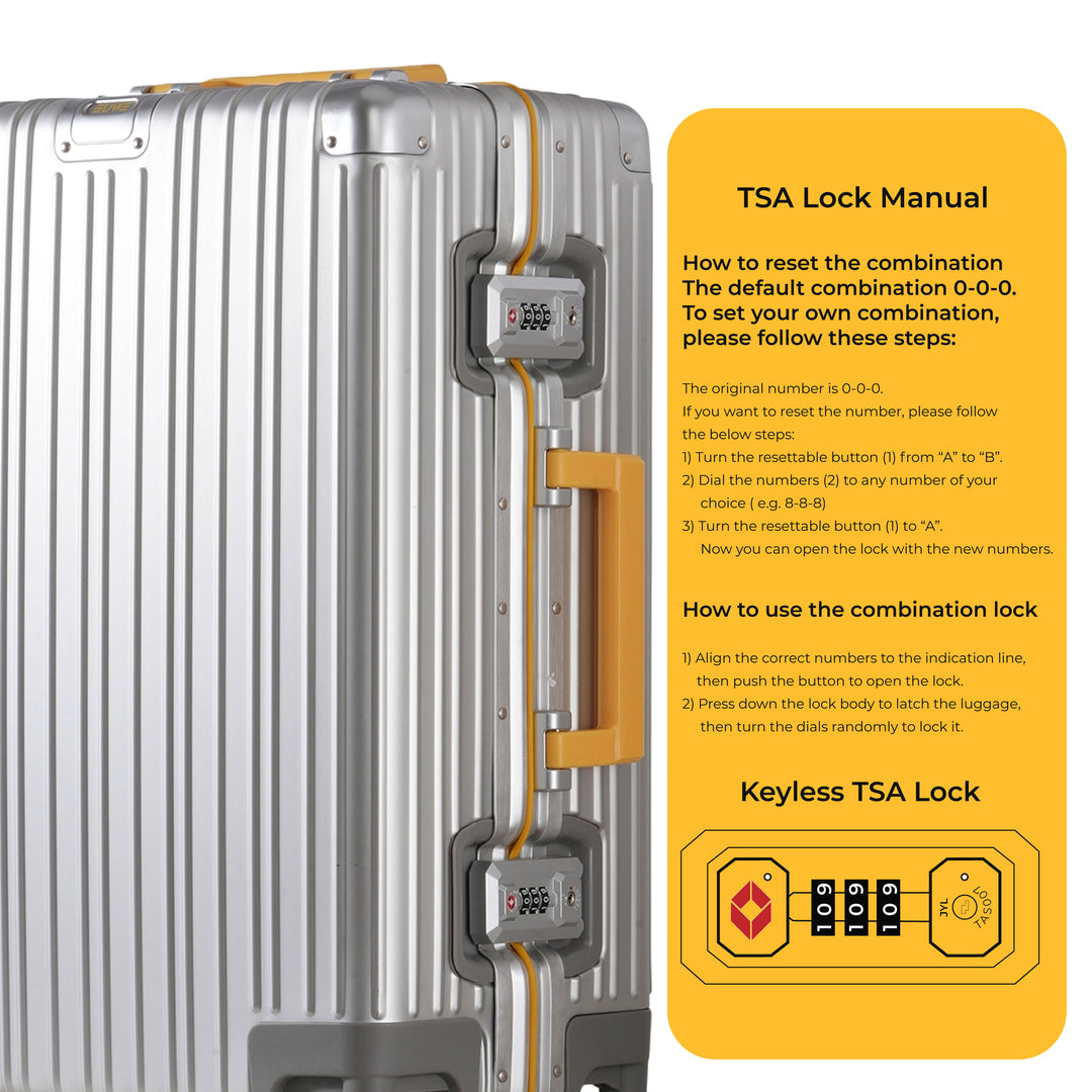 EUME Aluminium Cabin Luggage