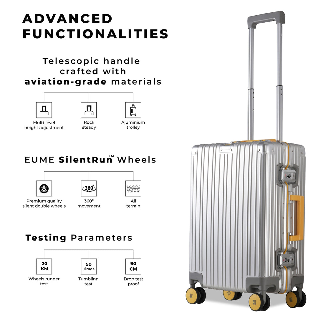 EUME Aluminium Cabin Luggage