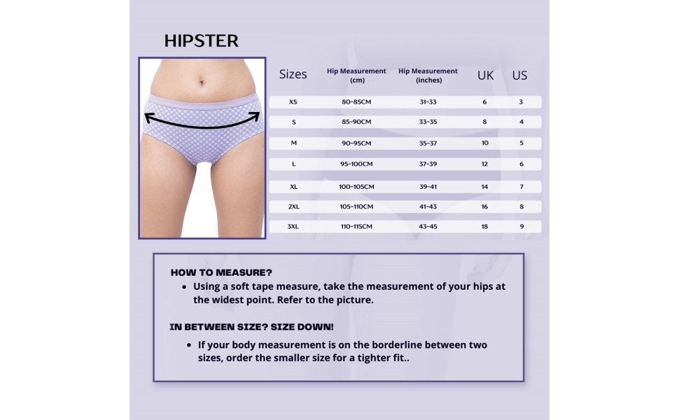 Organic Everyday Undies (Hipster) (6pc)