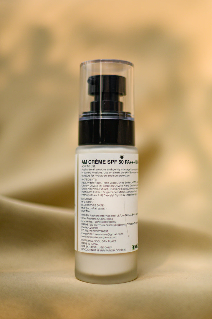 AM Creme SPF 50 PA+++ UVA+UVB - 50 ml