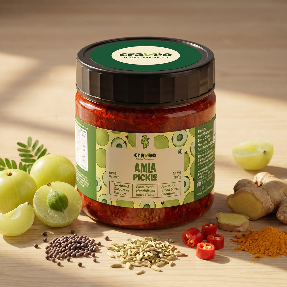 Craveo Amla Pickle (Amla Ka Aachar)