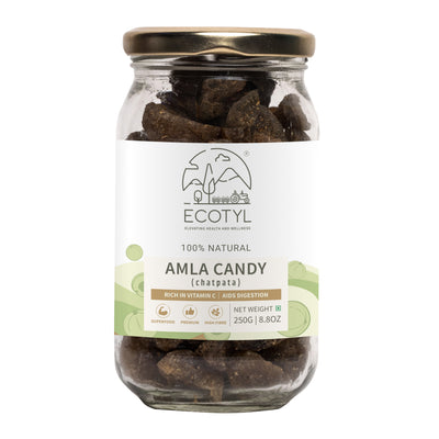 Ecotyl Amla Candy (Chatpata) | After Meal Digestive | Good for Gut Health | 250g