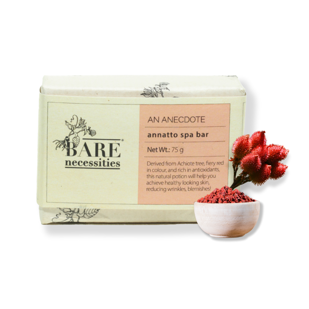 Bare Necessities Annatto Handmade Scrub Soap | All skin types - 75g