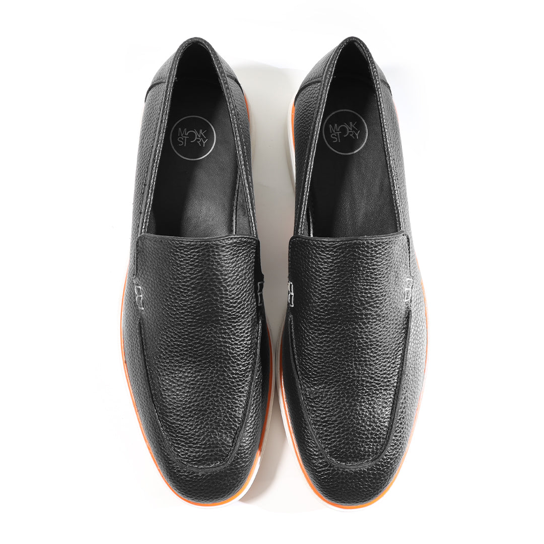 Monkstory Escape Walk Slip-On Loafers – Black