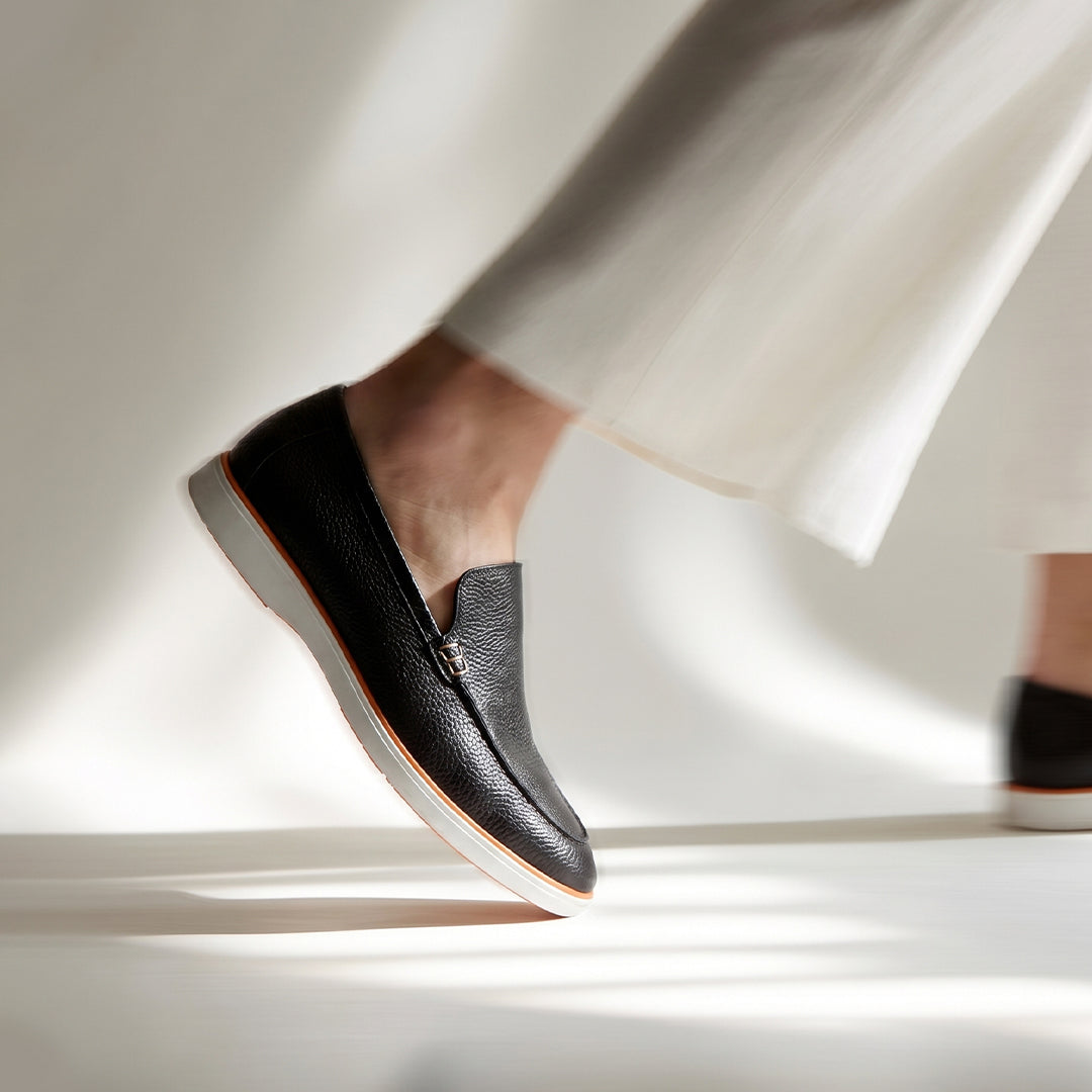 Monkstory Escape Walk Slip-On Loafers – Black