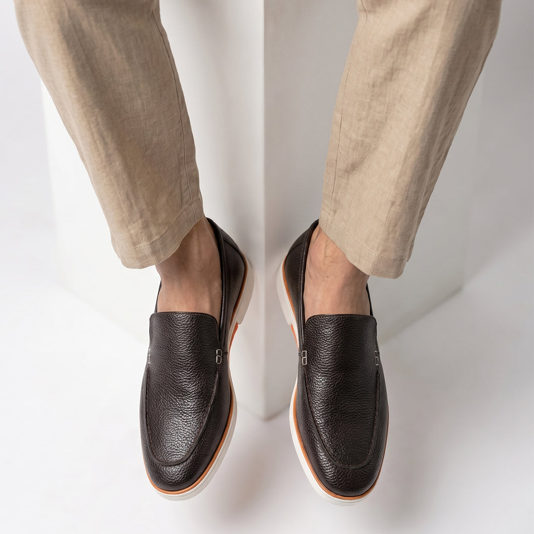 Monkstory Escape Walk Slip-On Loafers – Dark Brown