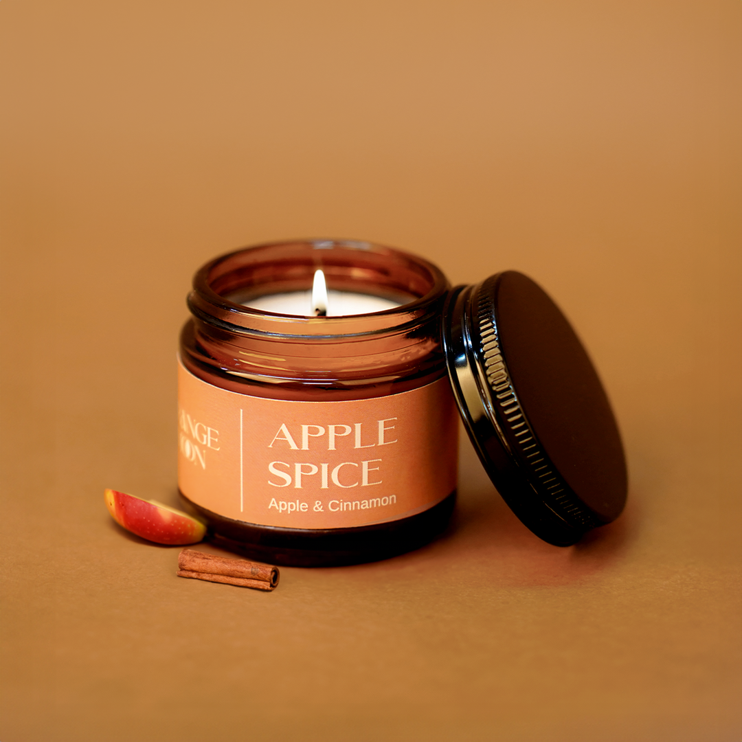 Orange Moon Apple Spice - Pure Soy Candle