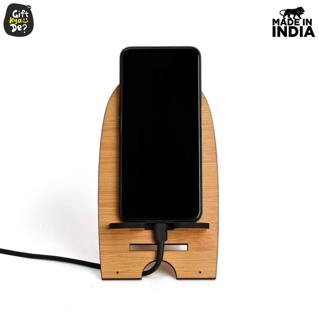 Gift Kya De Mobile Stand With 3 Level | Mobile Holder for Table | Compatible with All Mobile Phones