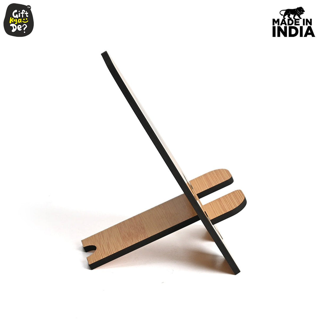 Gift Kya De Mobile Stand With 3 Level | Mobile Holder for Table | Compatible with All Mobile Phones