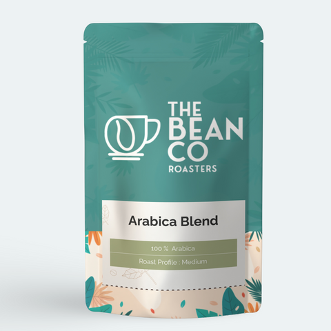 THE BEAN CO Arabica Blend | Medium Roast | Premium Coffee | 100% Arabica | Roasted Coffee Ground