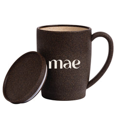 MAE Coffee Craft Mug with Lid - 370 ML