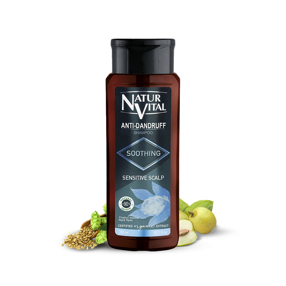 NaturVital Anti-Dandruff Soothing Shampoo – 300ml