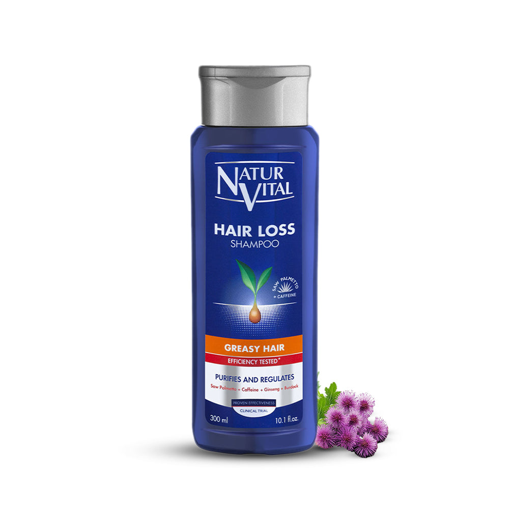 NaturVital Hair Loss Shampoo – Greasy Hair-300ml