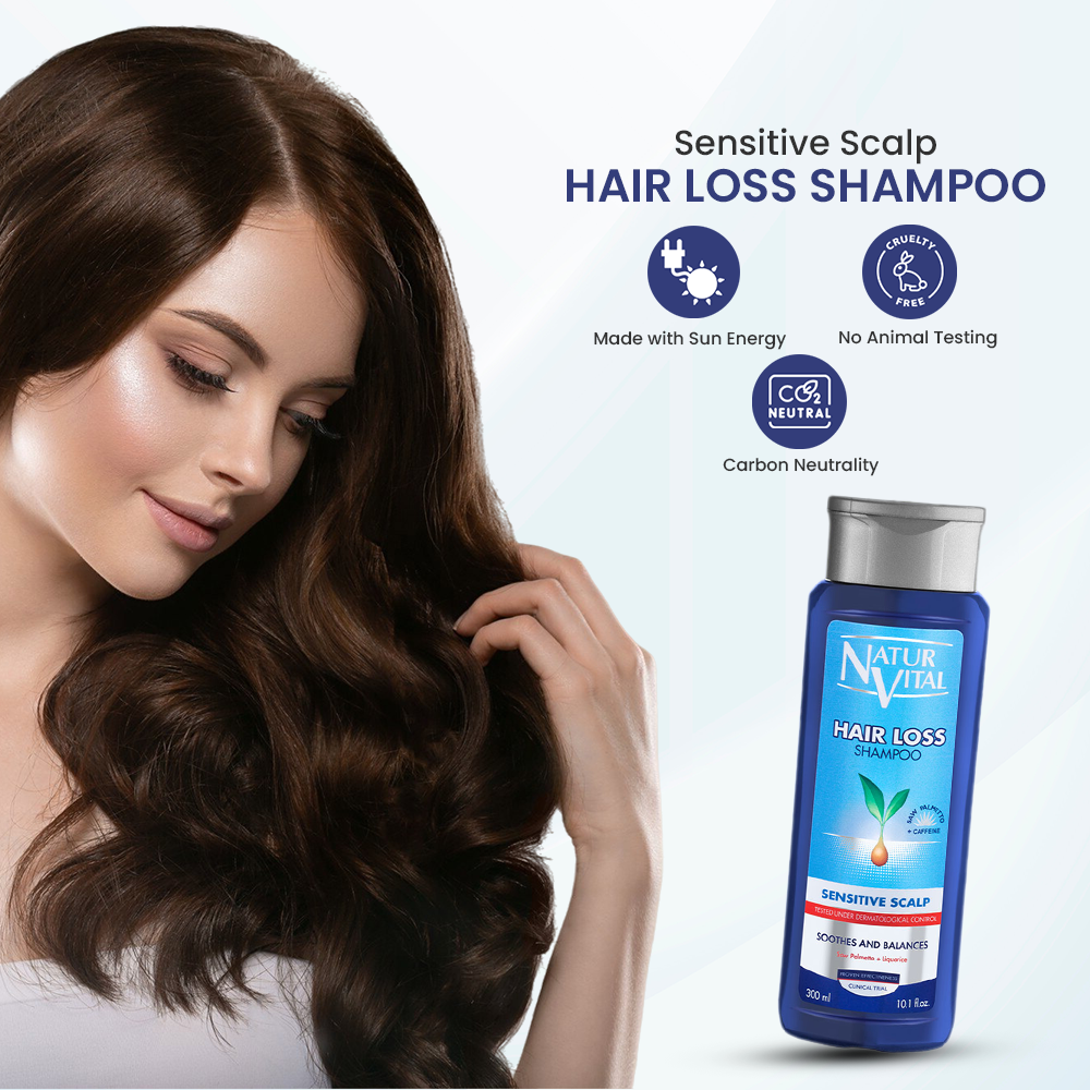 NaturVital Sensitive Hair Loss Shampoo – 300ml