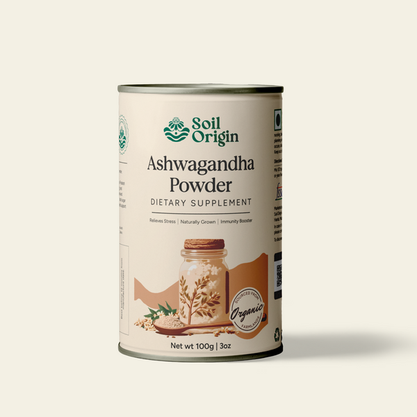 Soil Origin Ashwagandha Powder - 100Gm