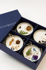 Assorted Candles Giftbox - Set of 4