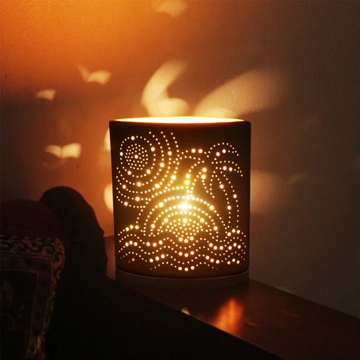 AYE "Scene" Table Light with Cast Aluminium Base