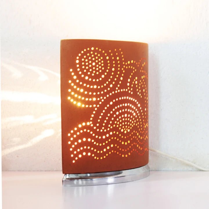 AYE "Scene" Table Light with Cast Aluminium Base - Suspire