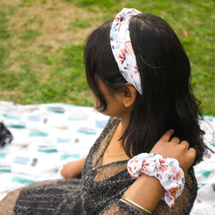 Ecokari Serene Knot Headband & Scrunchie Set