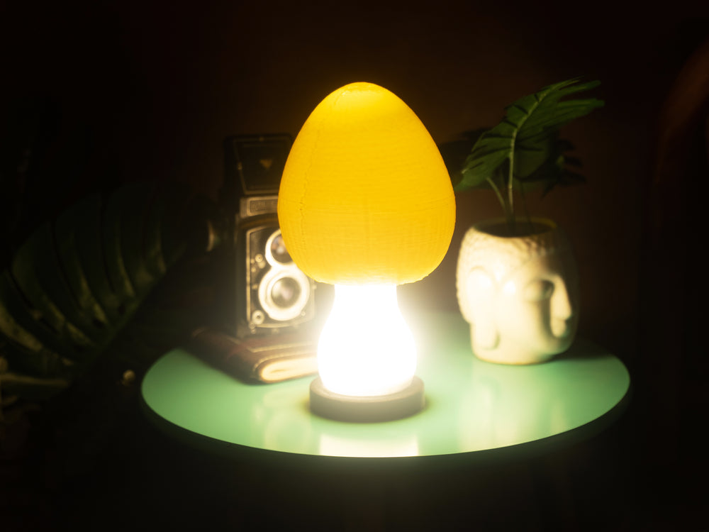 Dayglow Mushroom Table Lamp | Designer LED Table Light