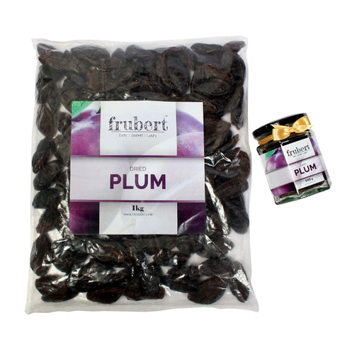 Frubert Healthy European Dried Plums - 1Kg(Gluten Free, Vegan and No Preservative)