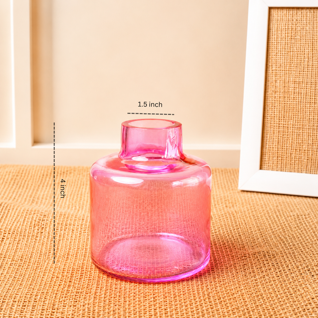 Blush Aroma Diffuser Garden | Reed Diffuser Gift Set with Dried Flowers